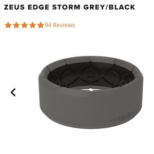 Zeus Edge Storm Groove Men’s ring